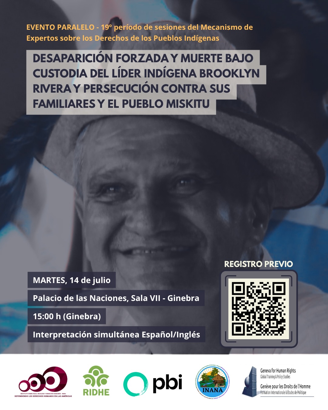 Cartel del evento